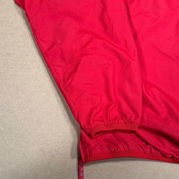 Majestic MLB Los Angeles Angels Pullover Windbreaker Jacket Red XXL Authentic - Picture 7 of 8